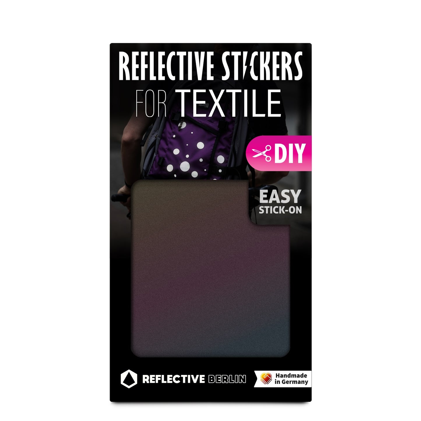 REFLECTIVE BERLIN リフレクティブベルリン STICKIES スティッキーズ DIY ディーアイワイ rainbow reflect レインボー リフレクター 反射 子供 安全