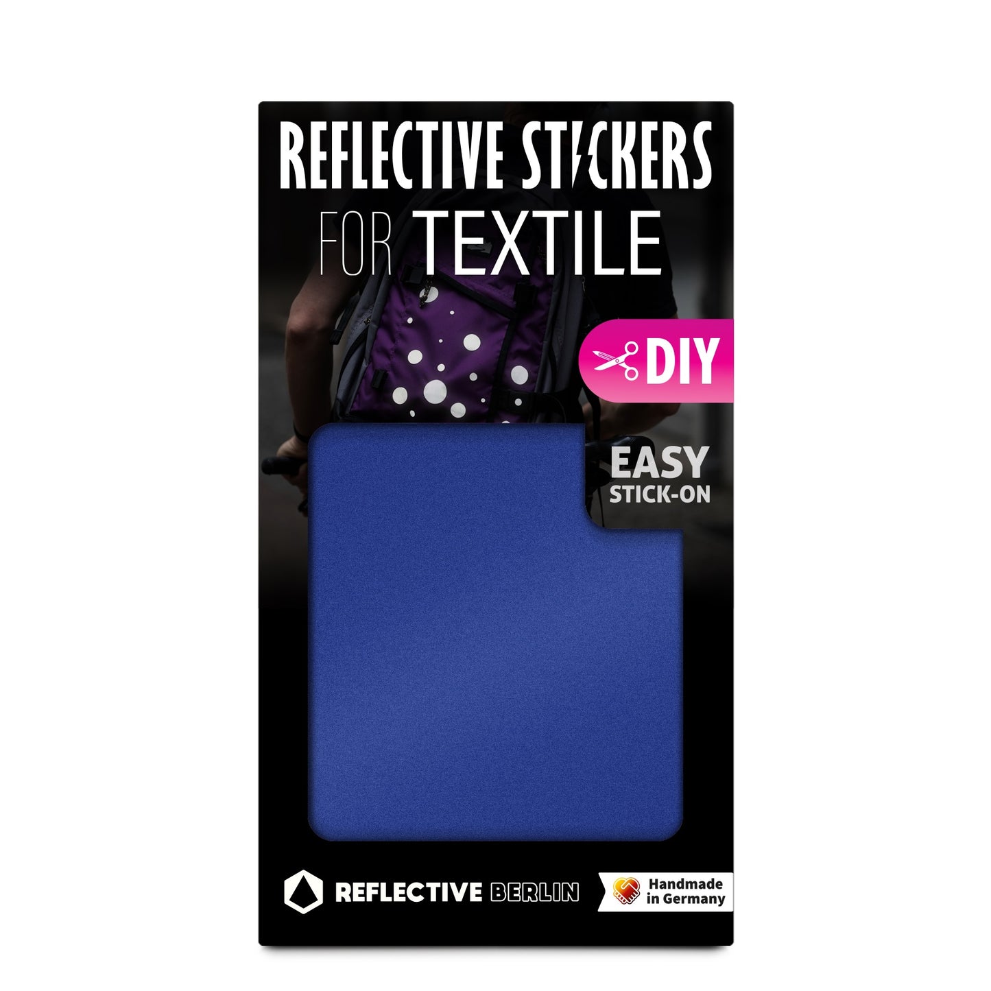 REFLECTIVE BERLIN リフレクティブベルリン STICKIES スティッキーズ DIY ディーアイワイ blue ブルー 反射 子供 安全