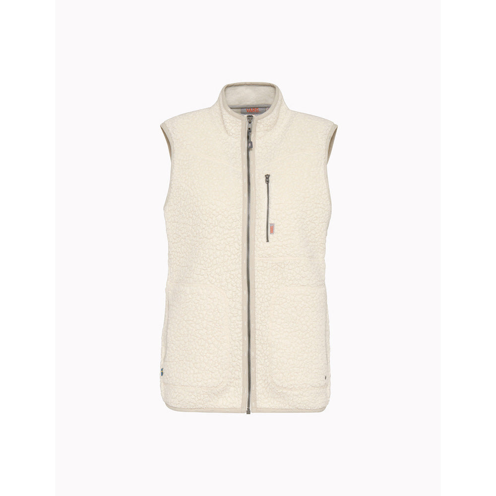サンプルセール W Vargon Fat Wool Vest ドラゴ ファットウール ベスト off white オフホワイト