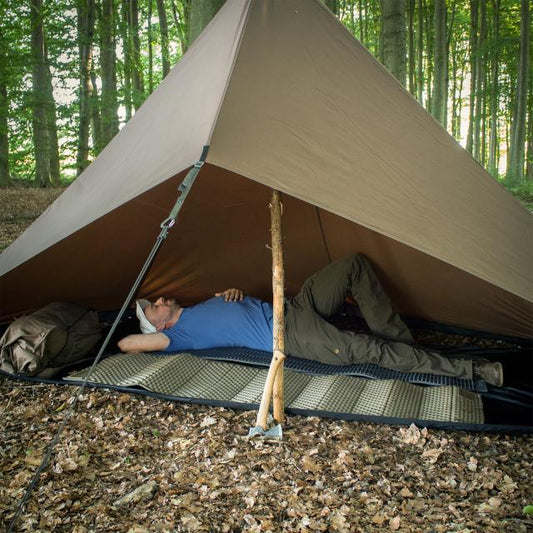 Tschum チャン 2P TAS shelter nut brown タス 2P ナッツブラウン タープ シェルター