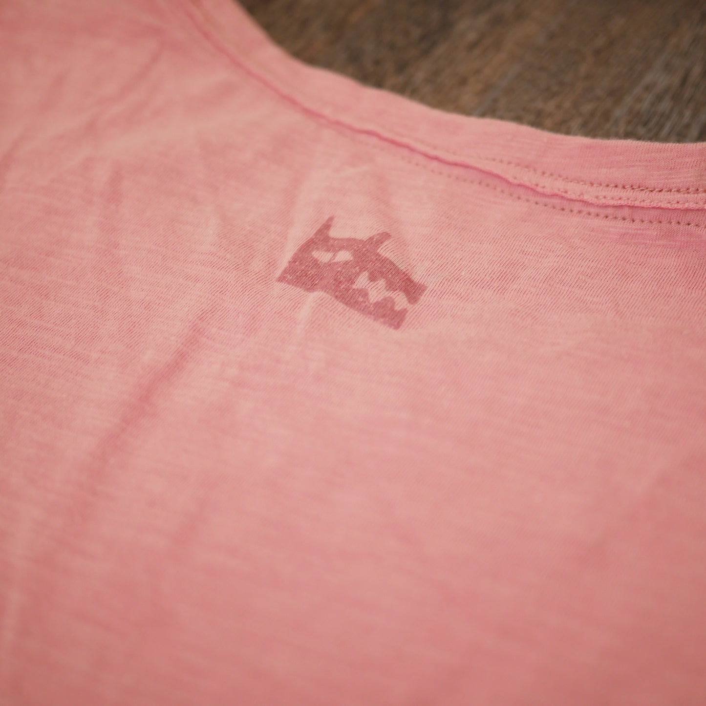 サンプルセール W Bjorko T-shirt  ビョーク Tシャツ paun pink ポーンピンク