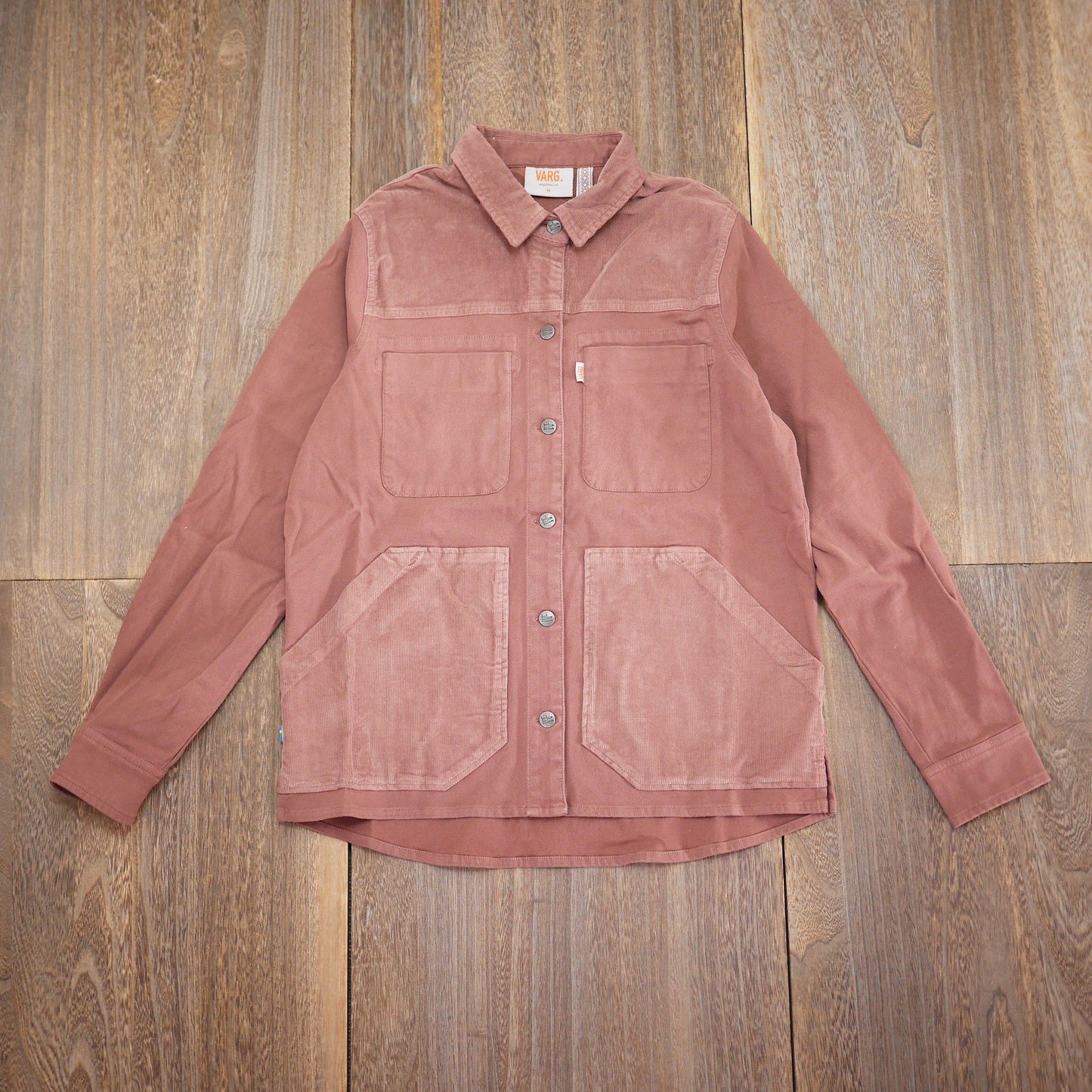 サンプルセール W Haga Overshirt ハーガ オーバーシャツ marron マロン
