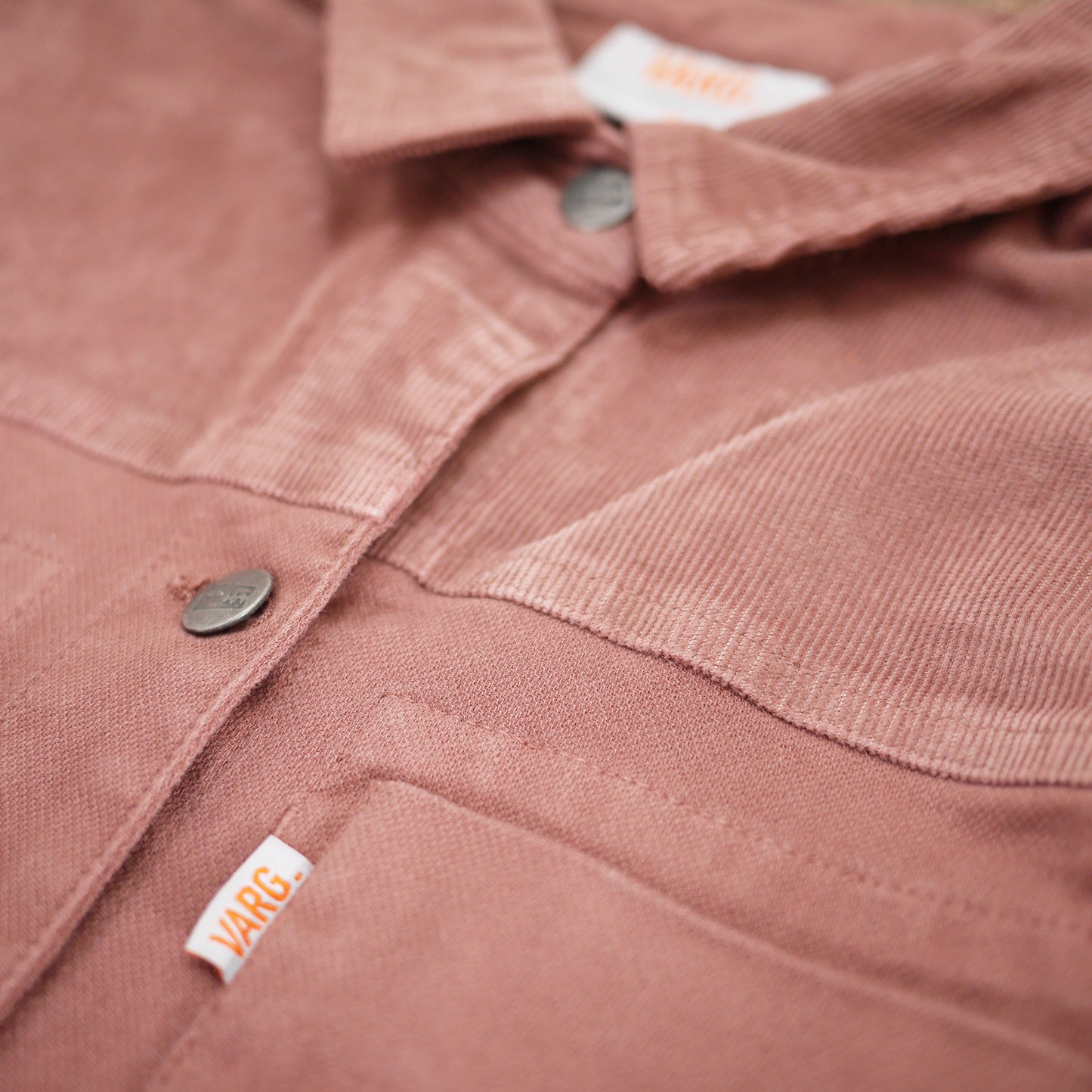 サンプルセール W Haga Overshirt ハーガ オーバーシャツ marron マロン