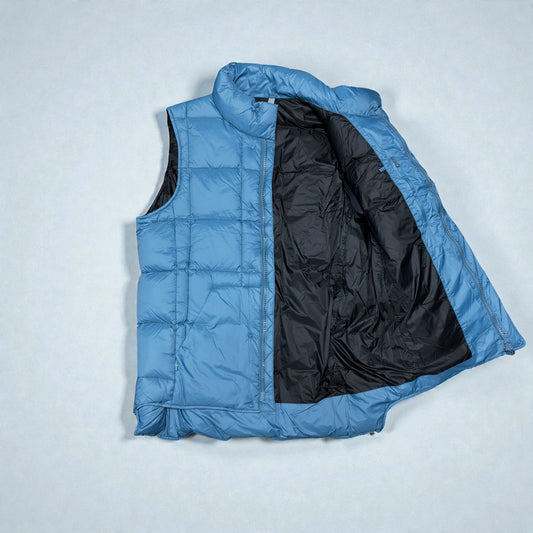 サンプルセール U MALUNG DOWN VEST マルン ダウン ベスト petrol blue / M