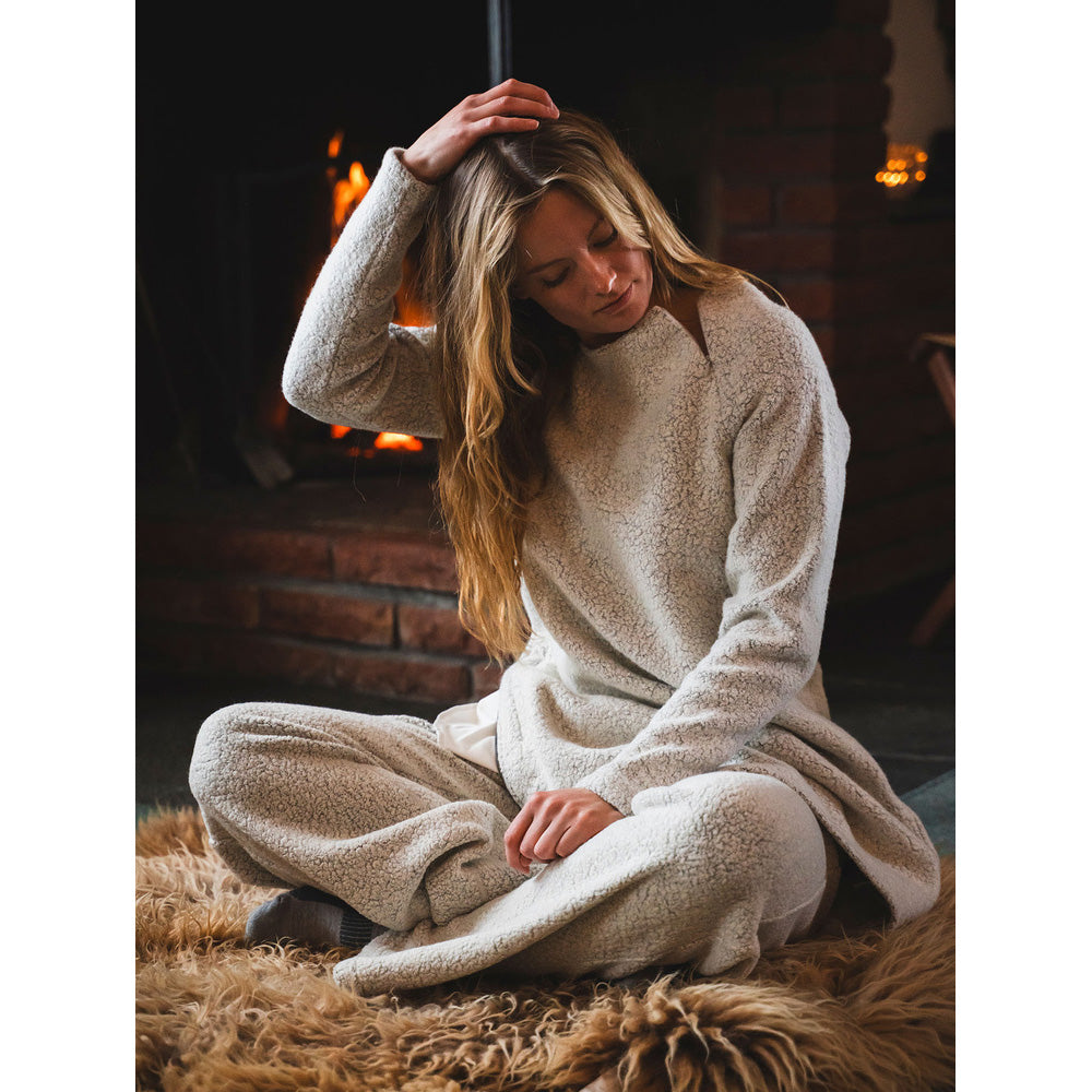 サンプルセール W Faro Wool Dress ファロ ウール ドレス off white オフホワイト