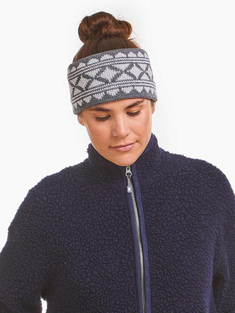 VARGKLADER ヴァーグクレイダー U ユニセックス WINTER HEADBAND grey mix ウィンターヘッドバンド