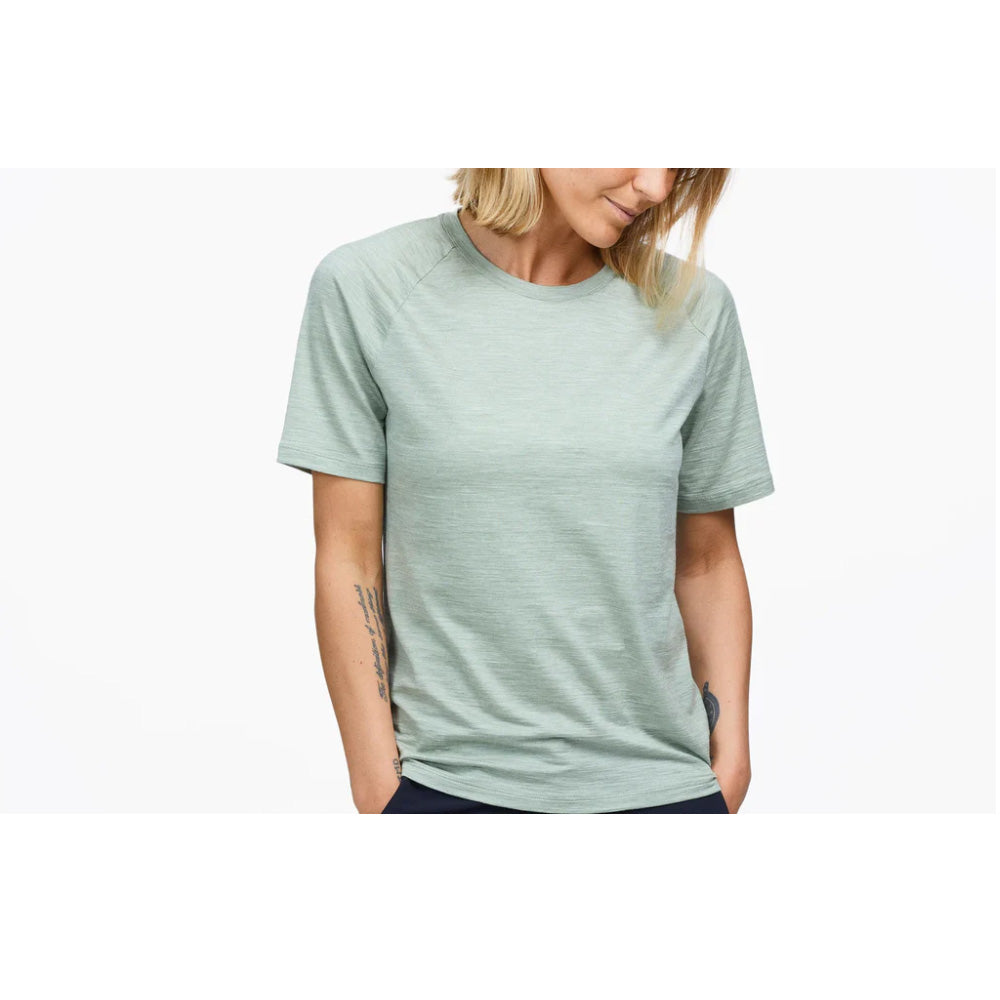 サンプルセール W Skagen Active Tee スカーゲン アクティブ Tシャツ spring green スプリンググリーン