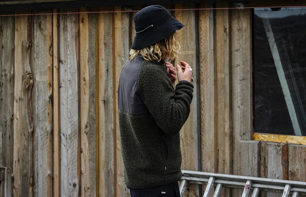 VARGKLADER ヴァーグクレイダー M VARGON FAT WOOL JACKET ヴァーゴン ファット ウール ジャケット green