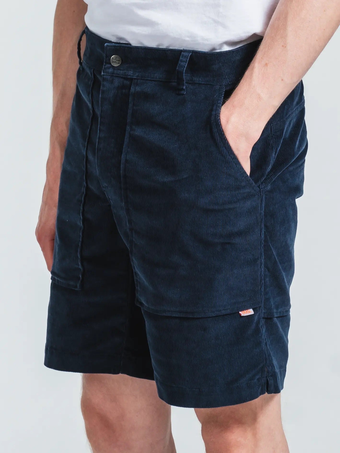 サンプルセール M VAXHOLM SHORTS ヴァクスホルム ショーツ navy blue ネイビーブルー