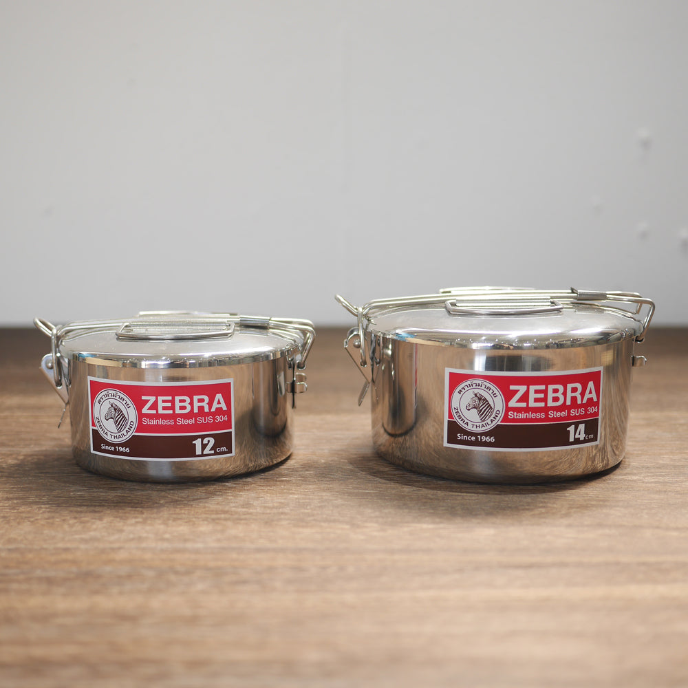 ZEBRA ゼブラ Lunch Box 14cm + inner tray ランチボックス 14cm + インナートレー