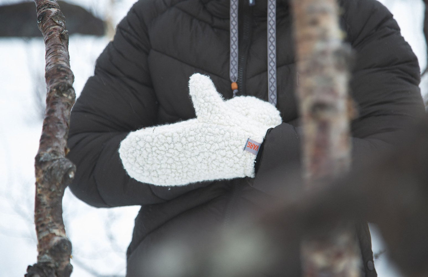 VARGKLADER ヴァーグクレイダー U ユニセックス VARGON FAT WOOL MITTEN ヴァーゴン ファット ウール ミット