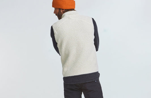 VARGKLADER ヴァーグクレイダー M VARGON FAT WOOL VEST ヴァーゴン ファット ウール ベスト off white オフホワイト