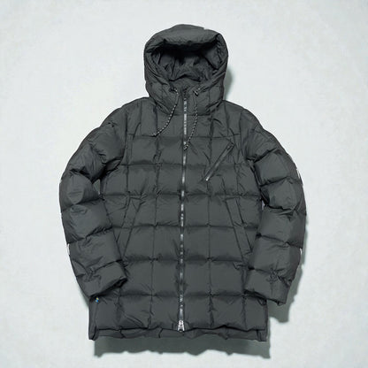 サンプルセール M ALGON DOWN ZIP エルゴーン ダウン ジップ carbon black / M