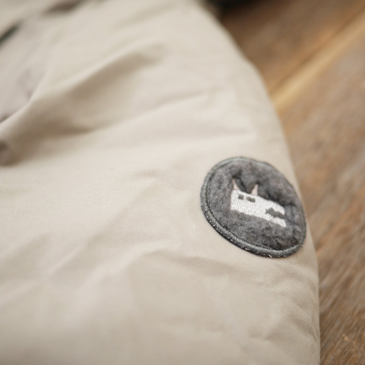 サンプルセール W ARE ECO PARKA JACKET アーレ エコ パーカ cloud grey M サイズ クラウド グレー