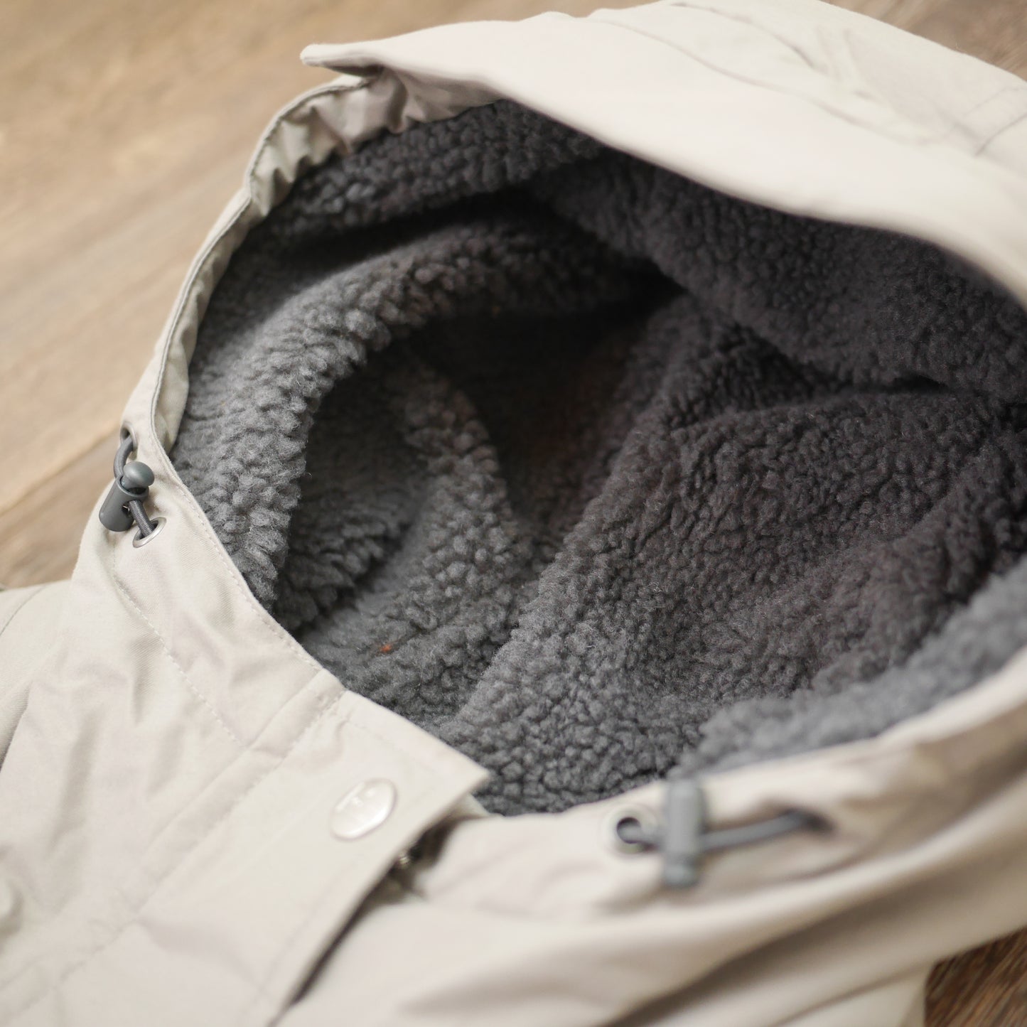 サンプルセール W ARE ECO PARKA JACKET アーレ エコ パーカ cloud grey M サイズ クラウド グレー