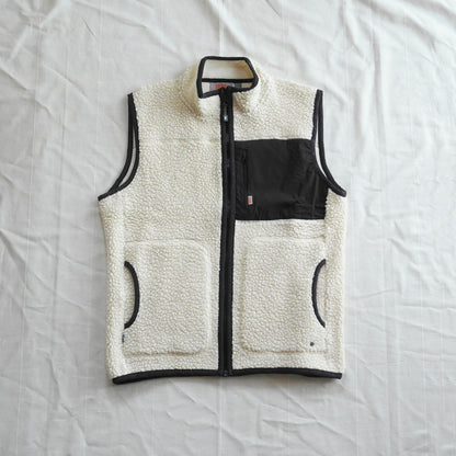 VARGKLADER ヴァーグクレイダー M VARGON FAT WOOL VEST ヴァーゴン ファット ウール ベスト off white オフホワイト