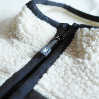 VARGKLADER ヴァーグクレイダー M VARGON FAT WOOL VEST ヴァーゴン ファット ウール ベスト off white オフホワイト
