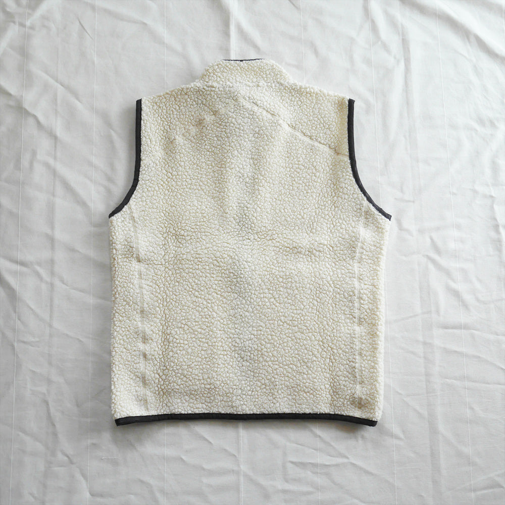 VARGKLADER ヴァーグクレイダー M VARGON FAT WOOL VEST ヴァーゴン ファット ウール ベスト off white オフホワイト