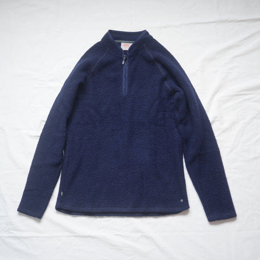サンプルセール M DRAGO WOOL JERSEY ドラゴ ウール ジャージ navy blue ネイビーブルー M サイズ