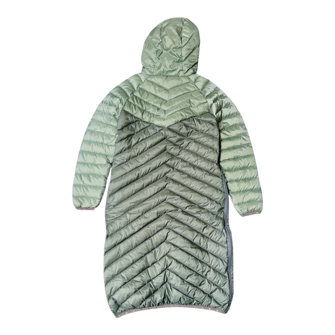 サンプルセール U SAREK LONG DOWN HOOD ANORAK サレック ロング ダウン フード アノラック balsam green mix バルサム グリーン ミックス