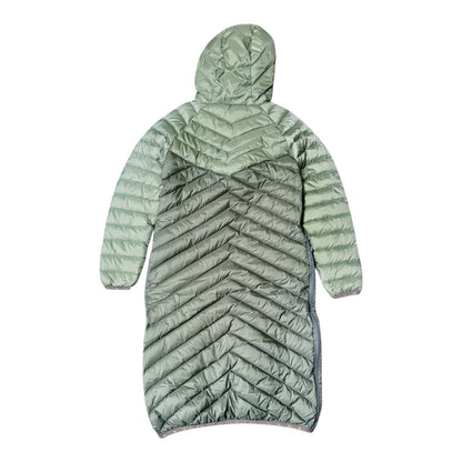 サンプルセール U SAREK LONG DOWN HOOD ANORAK サレック ロング ダウン フード アノラック balsam green mix バルサム グリーン ミックス