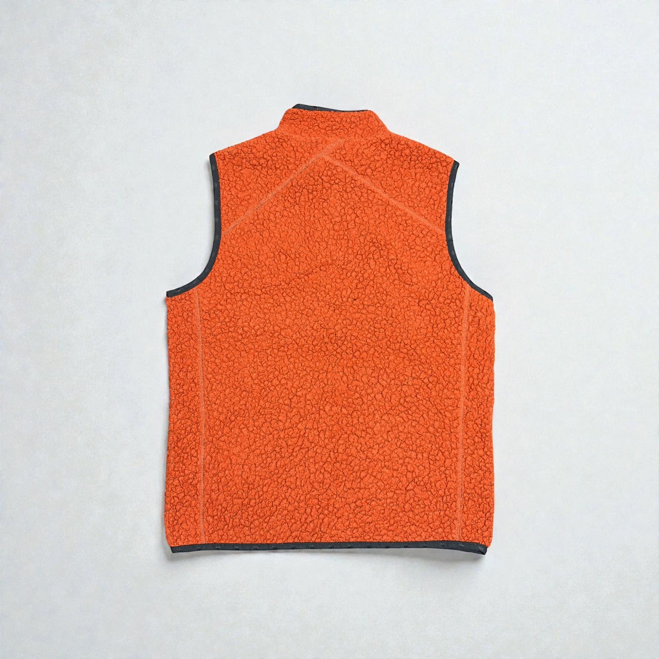 サンプルセール M VARGON FAT WOOL VEST ヴァーゴン ファット ウール ベスト orange / M