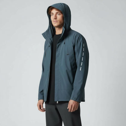 サンプルセール M VINGA 3 LAYER RAIN JACKET ヴィンガ 3レイヤ― レイン ジャケット night blue M