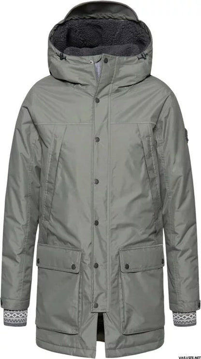 サンプルセール VARGKLADER ヴァーグクレイダー M ARE ECO PARK アーレ エコ パーカ pine green M パイングリーン