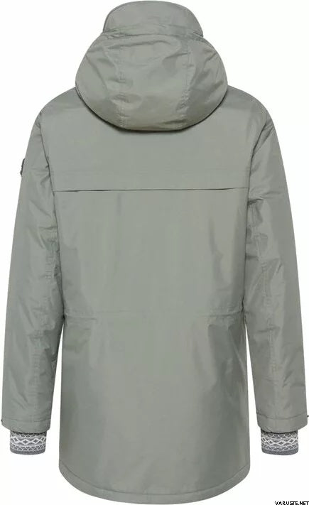 サンプルセール VARGKLADER ヴァーグクレイダー M ARE ECO PARK アーレ エコ パーカ pine green M パイングリーン