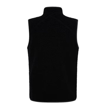 サンプルセール M VARGON FAT WOOL VEST ヴァーゴン ファット ウール ベスト black / M