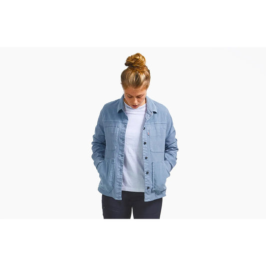 サンプルセール W Haga Overshirt ハーガ オーバーシャツ ashley blue アシュレイブルー