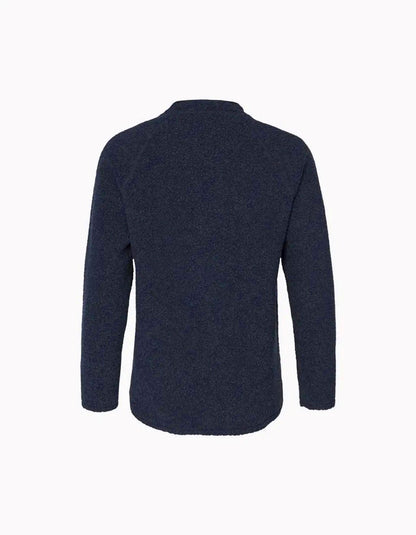 VARGKLADER ヴァーグクレイダー M DRAGO WOOL JERSEY ドゥラゴ ウール ジャージー navy blue ネイビー ブルー