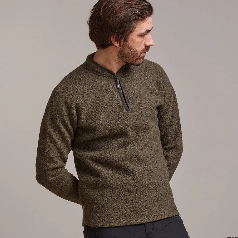 サンプルセール M DRAGO WOOL JERSEY ドラゴ ウール ジャージ forest green フォレストグリーン M サイズ