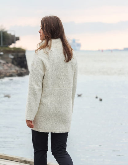 サンプルセール W DUVED WOOL ANOLAK デュヴド ウール アノラック off white XL サイズ オフホワイト