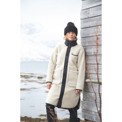 サンプルセール W KOSTER LONG WOOL COAT コスタ―ロングウールコート off white オフホワイト