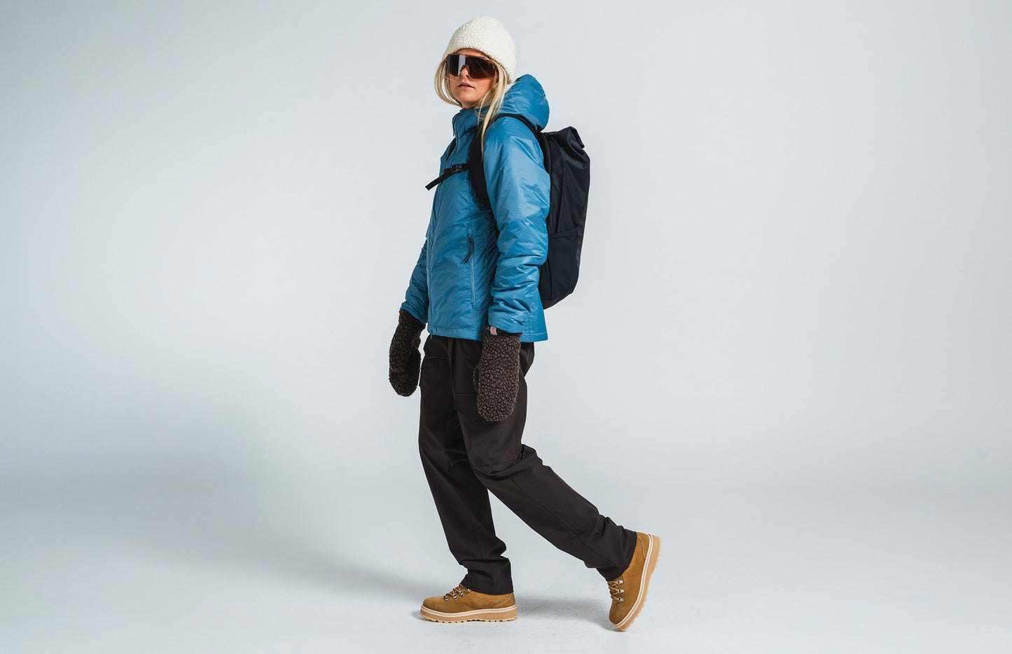 サンプルセール W ANDENAS LIGHT WEIGHT JACKET アンデナス ライトウェイト ジャケット petrol blue M サイズ ペトロールブルー