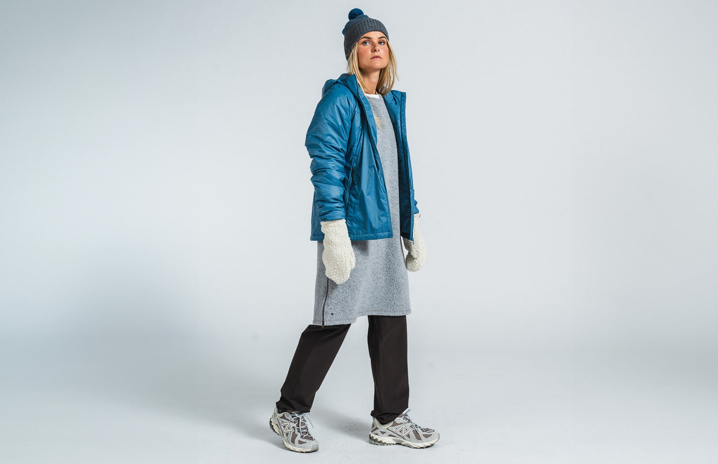 サンプルセール W ANDENAS LIGHT WEIGHT JACKET アンデナス ライトウェイト ジャケット petrol blue M サイズ ペトロールブルー