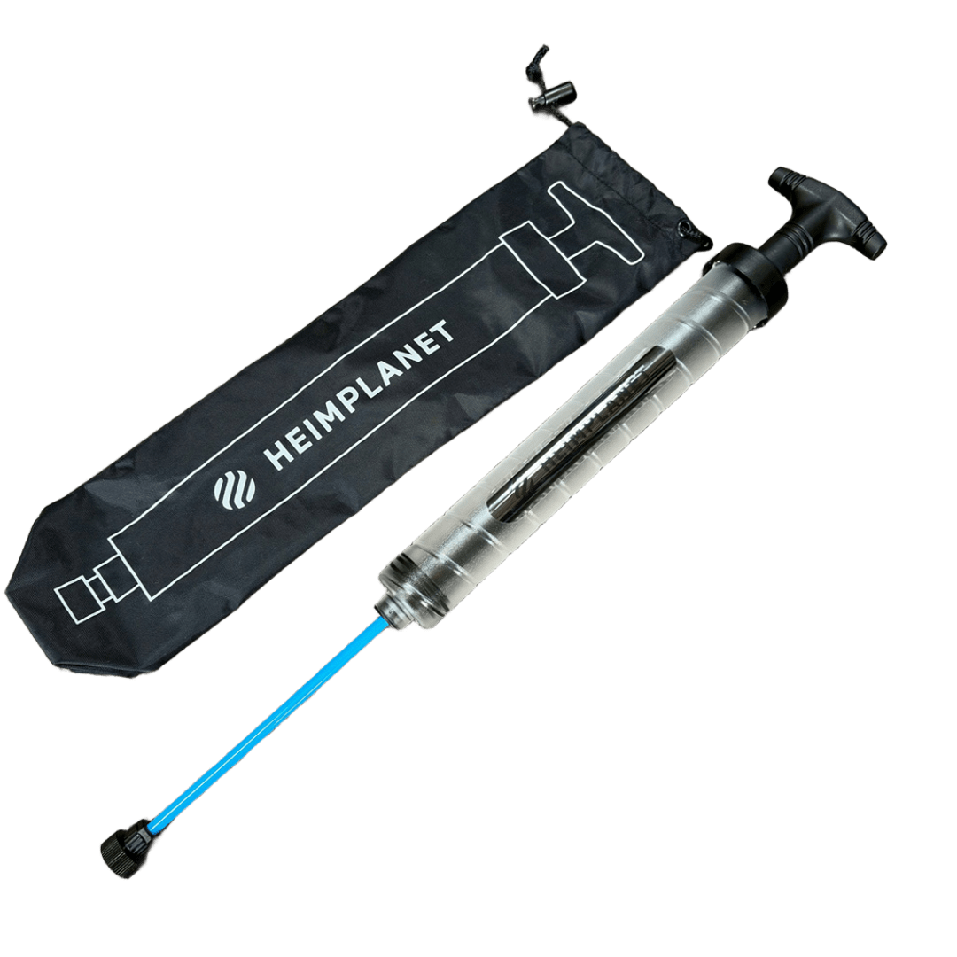 HEIMPLANET ハイムプラネット Double Action MINI Pump black/transparent ダブルアクションミニポンプ