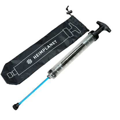 HEIMPLANET ハイムプラネット Double Action MINI Pump black/transparent ダブルアクションミニポンプ