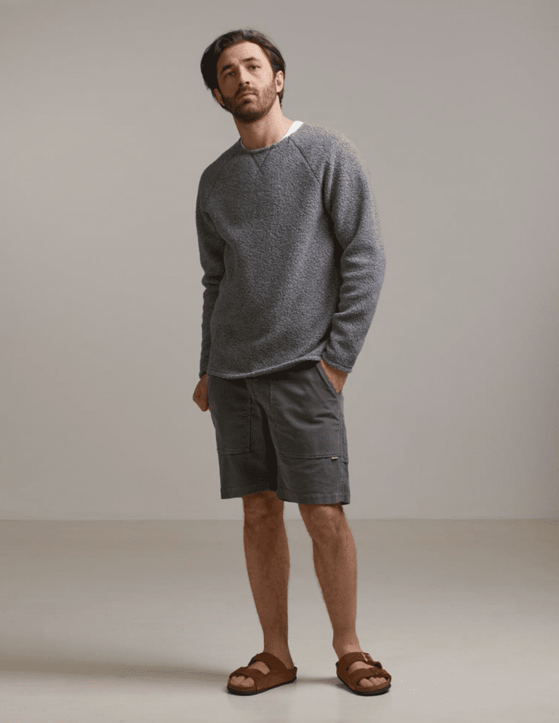 VARGKLADER ヴァーグクレイダー M FARO WOOL JERSEY ファロ ウール ジャージ granite grey グラナイト グレー