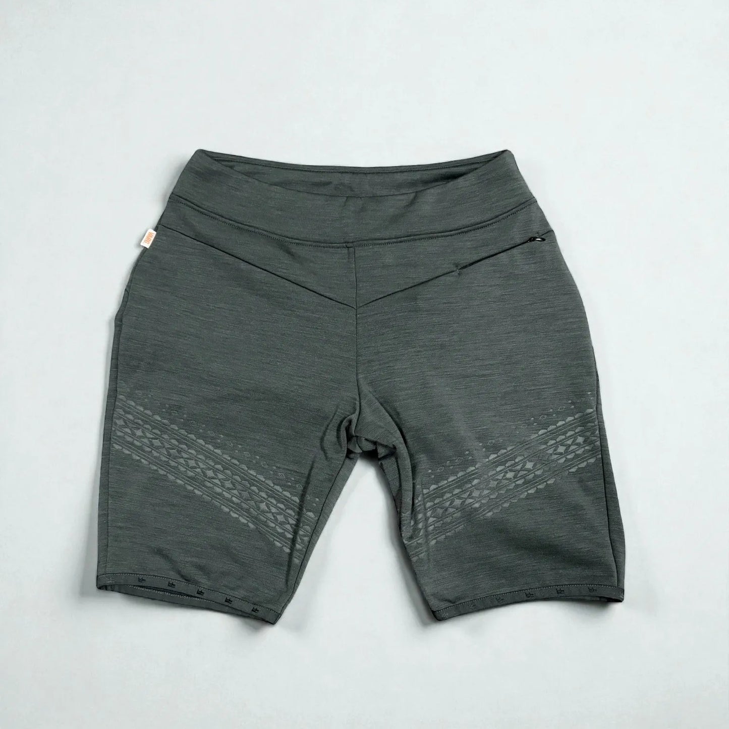 サンプルセール VARGKLADER ヴァーグクレイダー W GRANO POWER WOOL SHORTS  グラノ パワーウール ショーツ phantom black M サイズ ファントムブラック ミドルレイヤー
