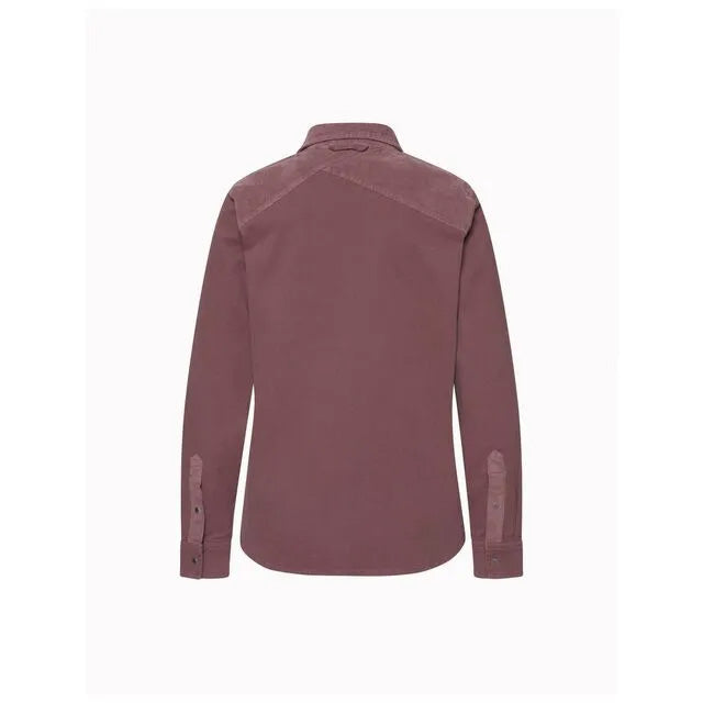 サンプルセール W Haga Overshirt ハーガ オーバーシャツ marron マロン