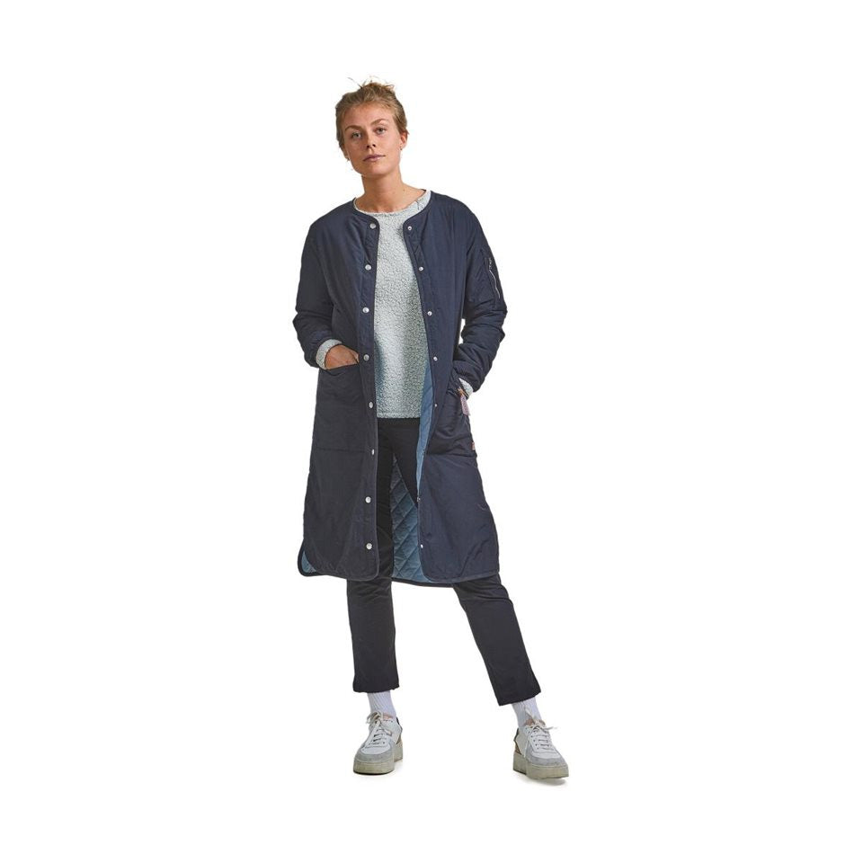 サンプルセール VARGKLADER ヴァーグクレイダーW SALTON LOMNG SPRING COAT サルトン ロング スプリング コート marron M