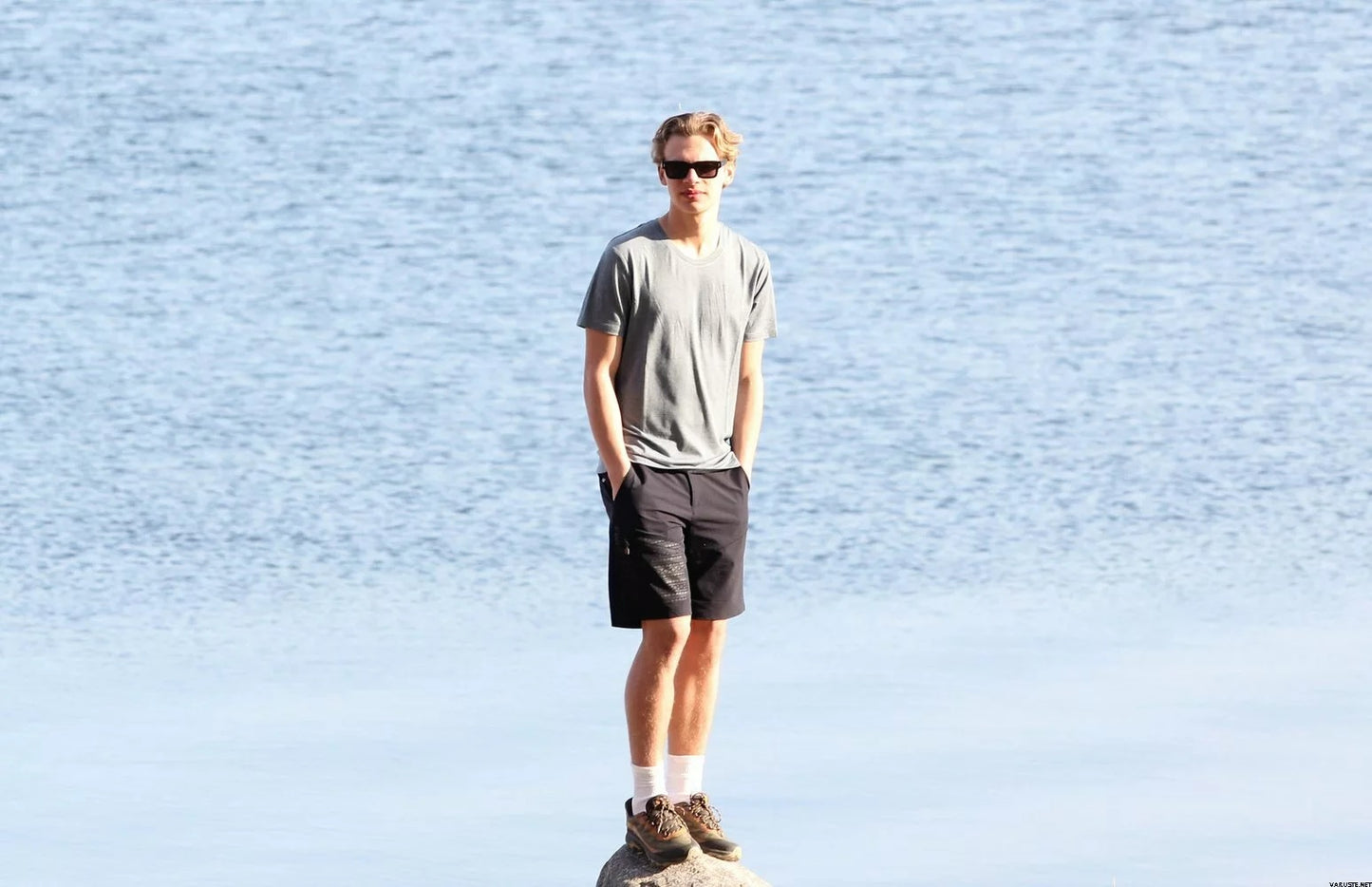 VARGKLADER Algon Down Anorak blueberry blue