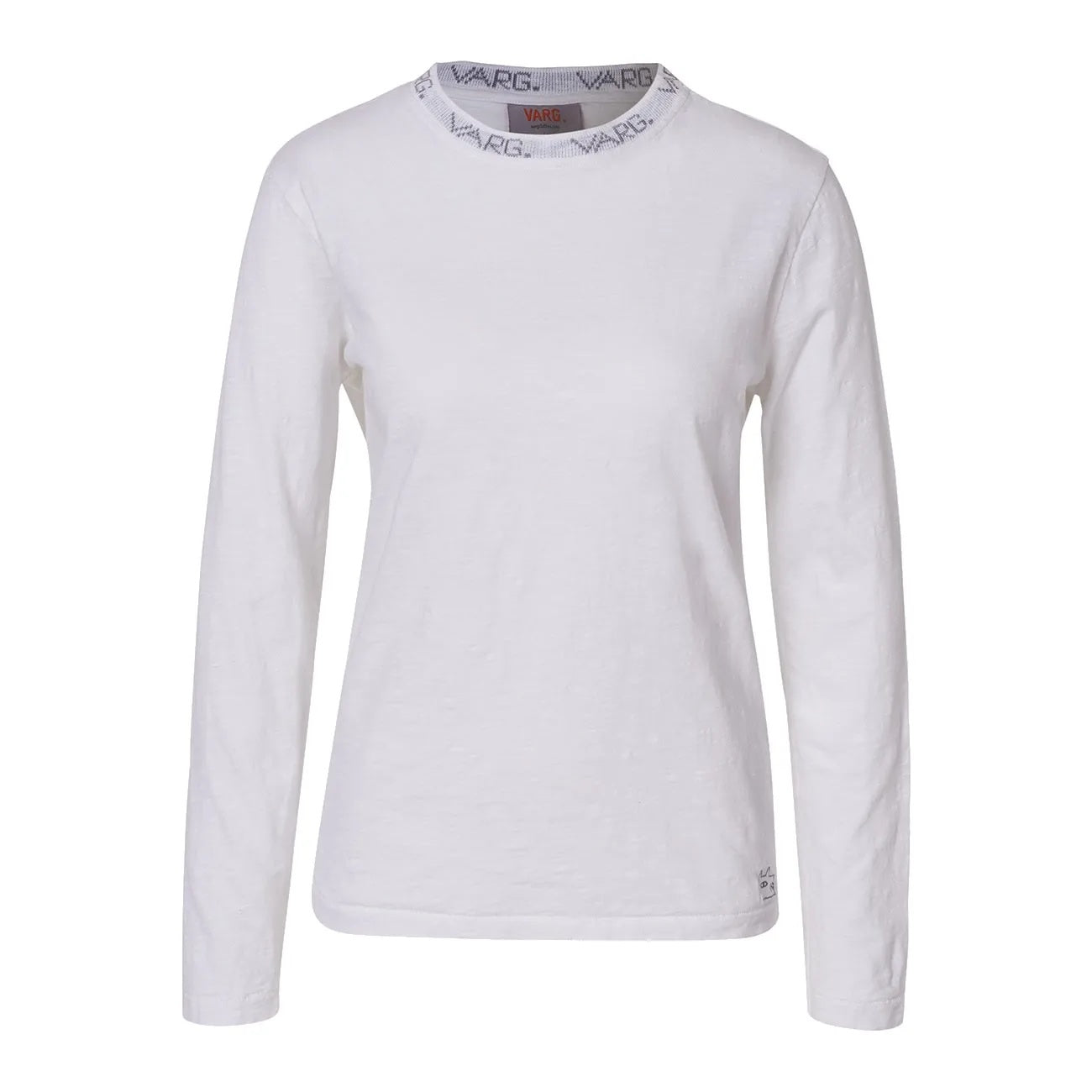 サンプルセール W SKREA LONG SLEEVE TEE スクレア ロングスリーブ Tシャツ white XL サイズ ホワイト