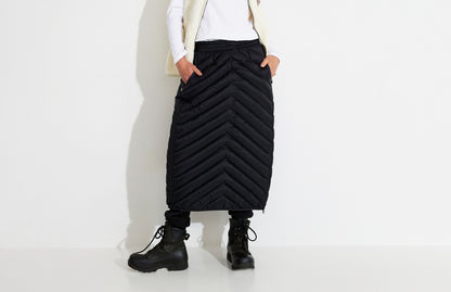 サンプルセール W TRANABY WINTER SKIRT ターナビー ウィンター スカート carbon black / XL