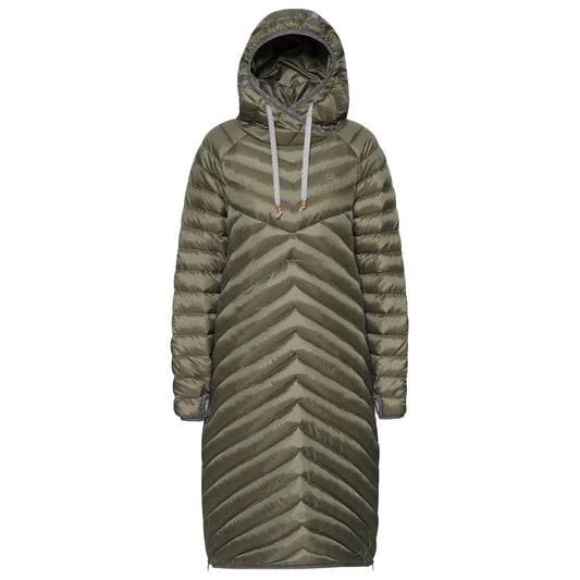 VARGKLADER ヴァーグクレイダー U SAREK LONG DOWN HOOD ANORAK ユニセックス サレク ロング ダウン フード アノラック moss green モスグリーン